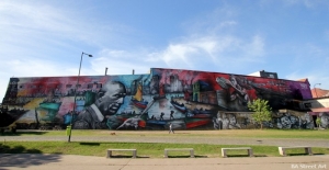 Longest street art mural in the world