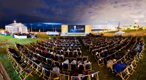 Open air cinemas with free ice cream by Ben&Jerrys
