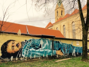 A vibrant street art scene in Zagreb replaces urban decay