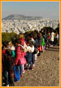 Reconnecting kids to Athens: Child-friendly walking in the city