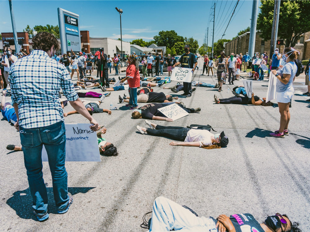 Protest-Tulsa-Black-lives-matter