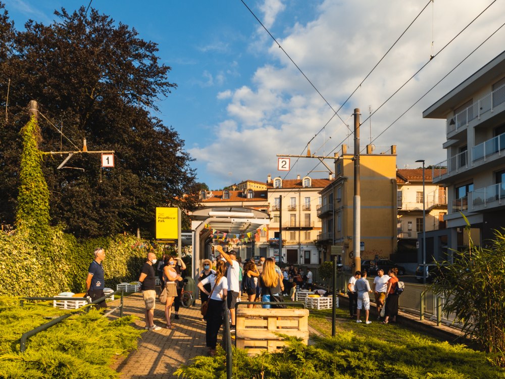 A green strip full of potential. Creatives in Turin reclaim their city
