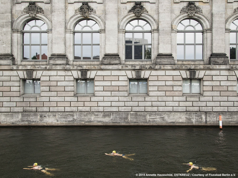 Swimming in a UNESCO World Heritage area? Well, it’s Berlin!