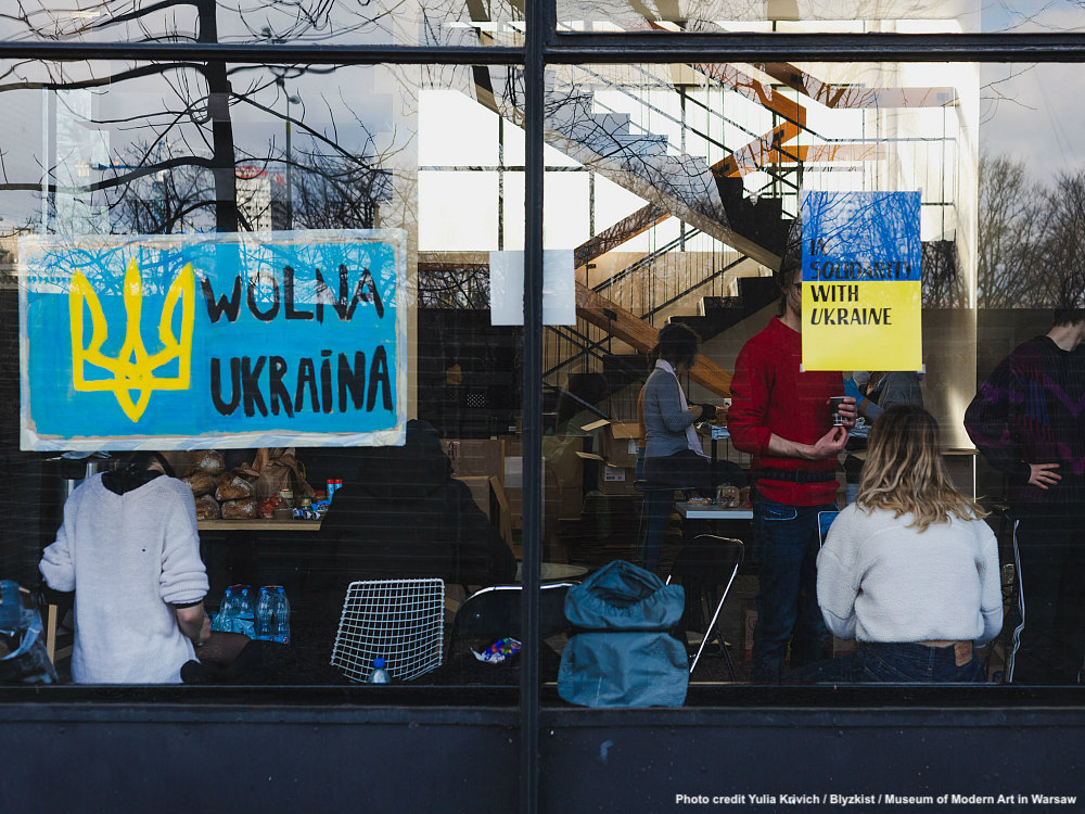 Pacifism is a privilege. What the war in Ukraine can teach us about cultural institutions