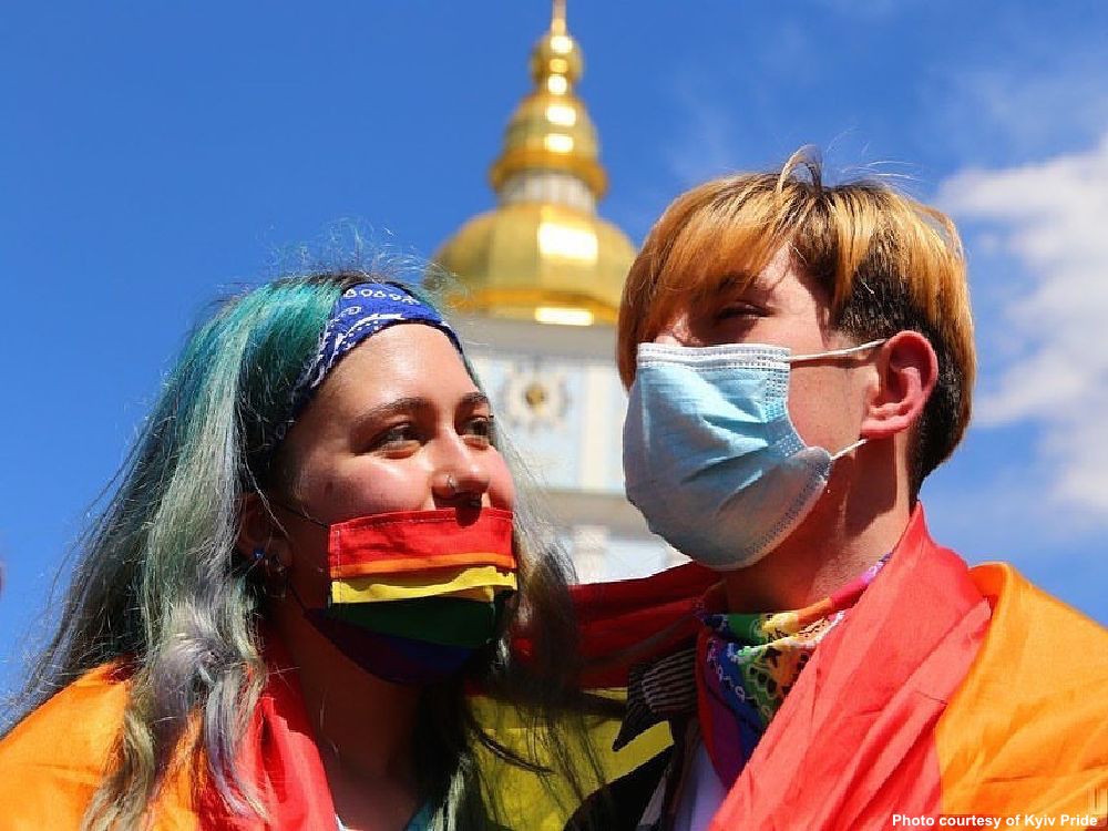 One war, two fights: LGBTQ activists in Kyiv