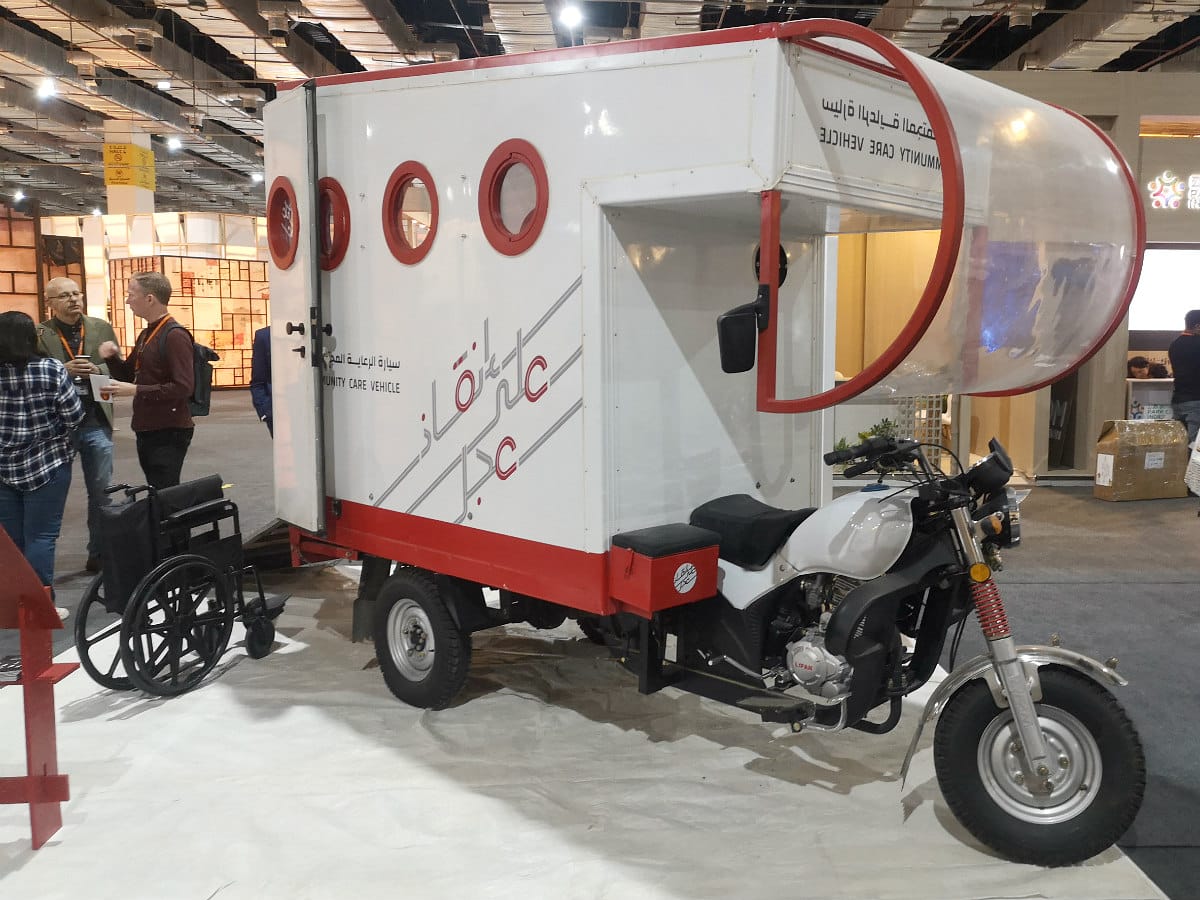 Tricycle-ambulance-Cairo-Cluster